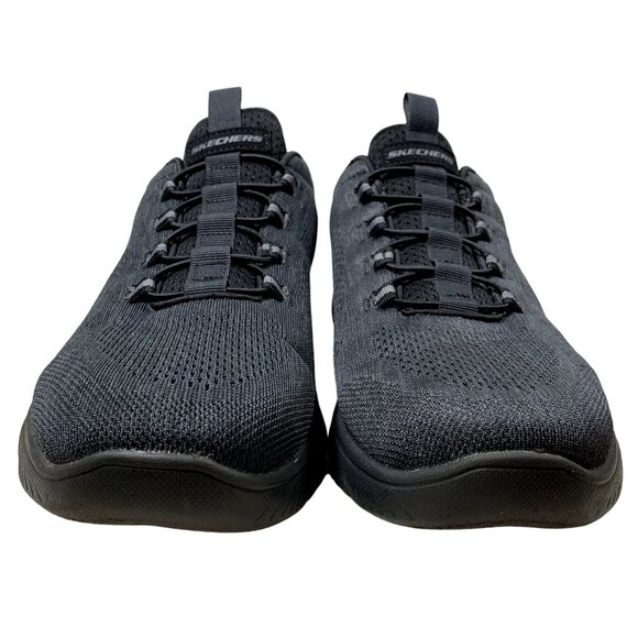 Skechers Summits Louvin Sneakers Mens Size 9.5 Black Lite Weight Lace Up Shoes - Picture 2 of 14